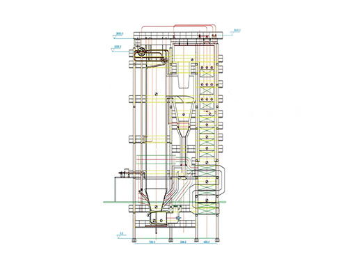 CHG系列130-5.29-M型循環(huán)流化床鍋爐